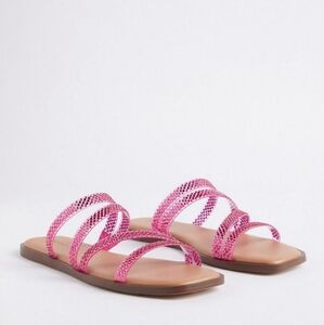 Torrid Pink Jelly Sandals